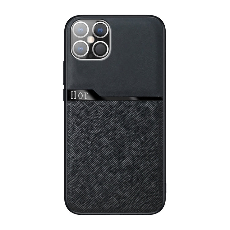 Skin-Friendly Frosted Leather + TPU All-Inclusive Phone Case with Metal Iron Sheet, For iPhone 12 mini, For iPhone 12 / 12 Pro, For iPhone 12 Pro Max
