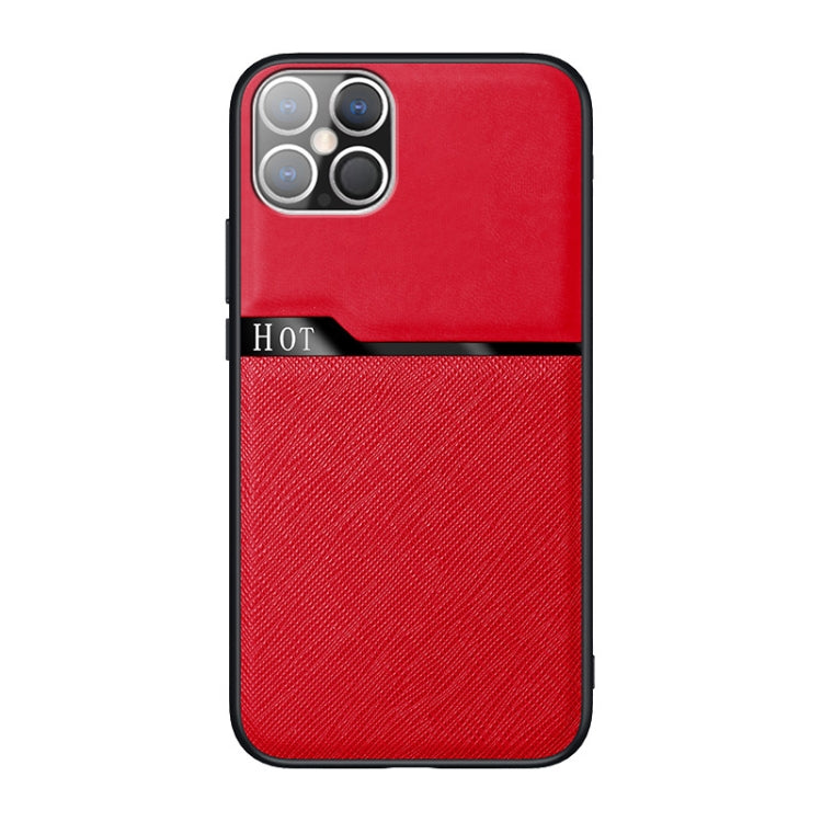 Skin-Friendly Frosted Leather + TPU All-Inclusive Phone Case with Metal Iron Sheet, For iPhone 12 mini, For iPhone 12 / 12 Pro, For iPhone 12 Pro Max