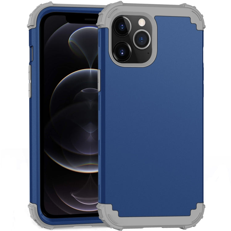PC+ Silicone Three-piece Anti-drop Mobile Phone Protective Back Cover, For iPhone 12 mini, For iPhone 12 / 12 Pro, For iPhone 12 Pro Max
