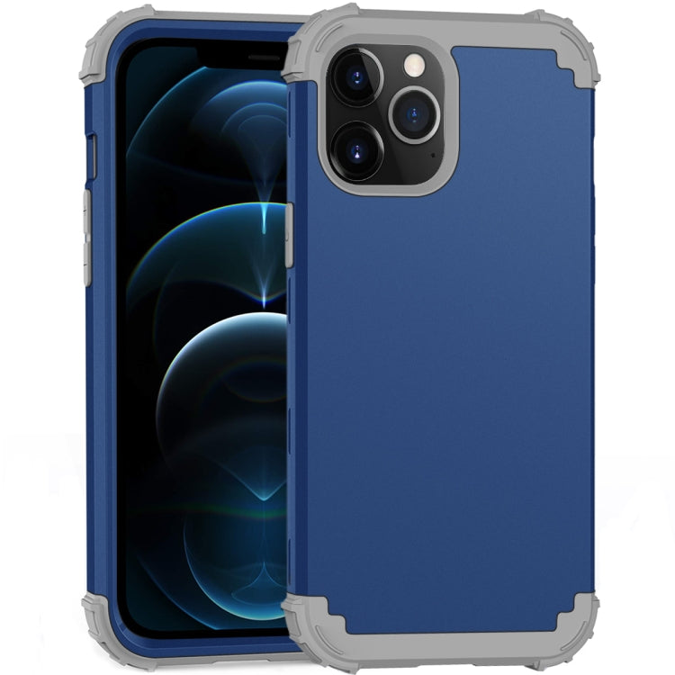 PC+ Silicone Three-piece Anti-drop Mobile Phone Protective Back Cover, For iPhone 12 mini, For iPhone 12 / 12 Pro, For iPhone 12 Pro Max