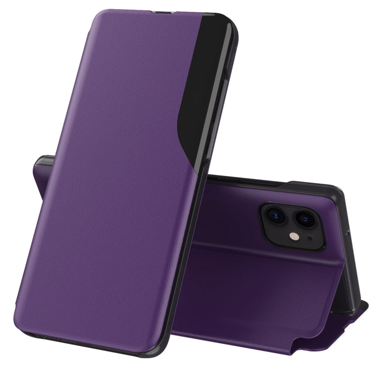 Attraction Flip Holder Leather Phone Case, For iPhone 12 Pro Max, For iPhone 12 / 12 Pro, For iPhone 12 mini, For iPhone 11