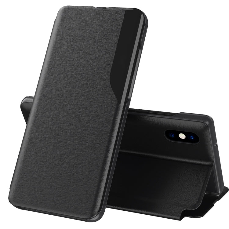 Attraction Flip Holder Leather Phone Case, For iPhone 11 Pro, For iPhone 11 Pro Max, For iPhone XR, For iPhone X / XS