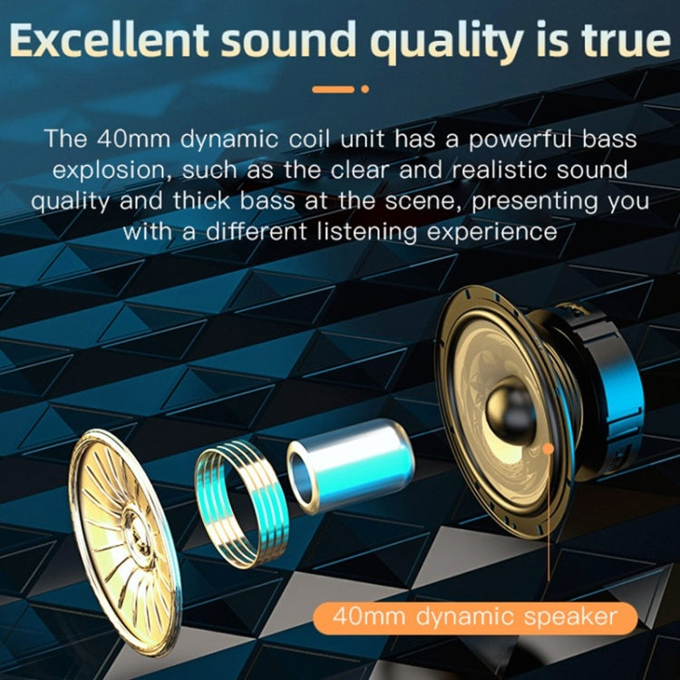 VJ320 Bluetooth 5.0 Head-mounted Foldable Wireless Headphones Support TF Card with Mic, VJ320 Blue, VJ320 Red, VJ320 White, VJ320 Black