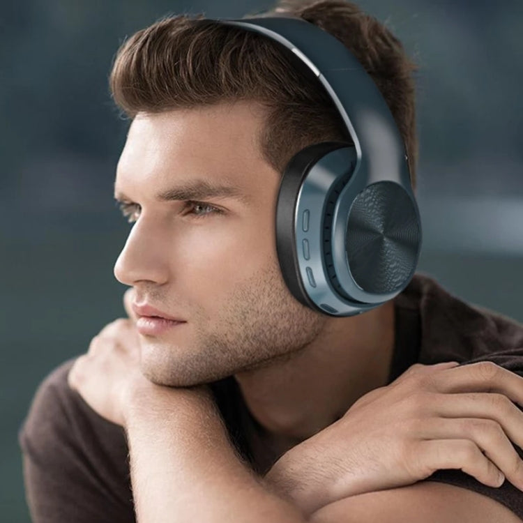 VJ320 Bluetooth 5.0 Head-mounted Foldable Wireless Headphones Support TF Card with Mic, VJ320 Blue, VJ320 Red, VJ320 White, VJ320 Black