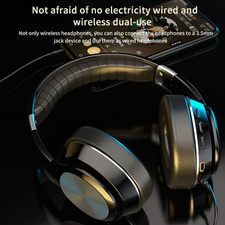 VJ320 Bluetooth 5.0 Head-mounted Foldable Wireless Headphones Support TF Card with Mic, VJ320 Blue, VJ320 Red, VJ320 White, VJ320 Black