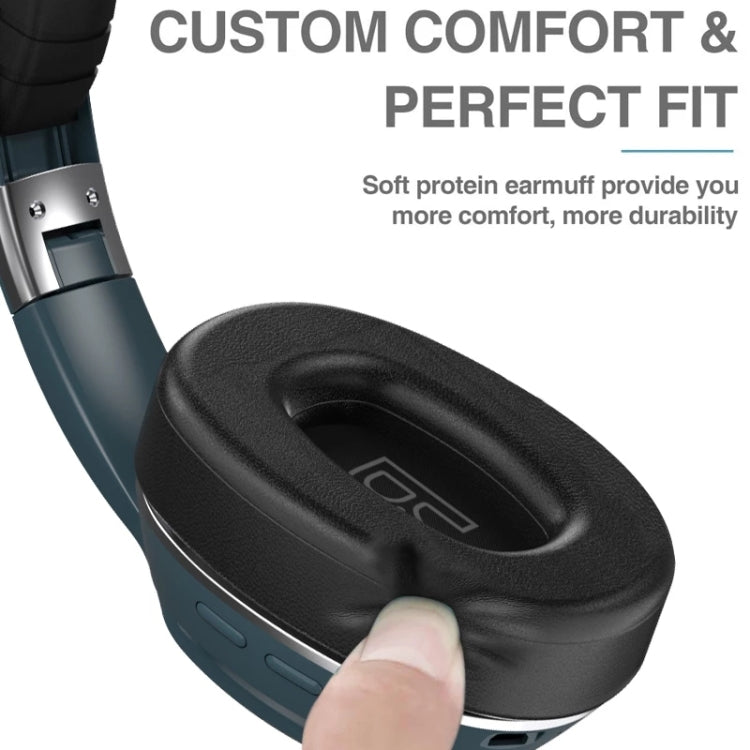 VJ320 Bluetooth 5.0 Head-mounted Foldable Wireless Headphones Support TF Card with Mic, VJ320 Blue, VJ320 Red, VJ320 White, VJ320 Black