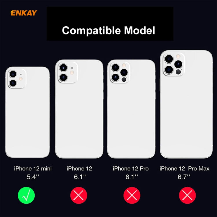 ENKAY Hat-Prince 9H Rear Camera Lens Tempered Glass Film Full Coverage Protector, For iPhone 12 mini, For iPhone 12, For iPhone 12 Pro, For iPhone 12 Pro Max