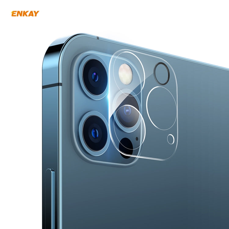 ENKAY Hat-Prince 9H Rear Camera Lens Tempered Glass Film Full Coverage Protector, For iPhone 12 mini, For iPhone 12, For iPhone 12 Pro, For iPhone 12 Pro Max