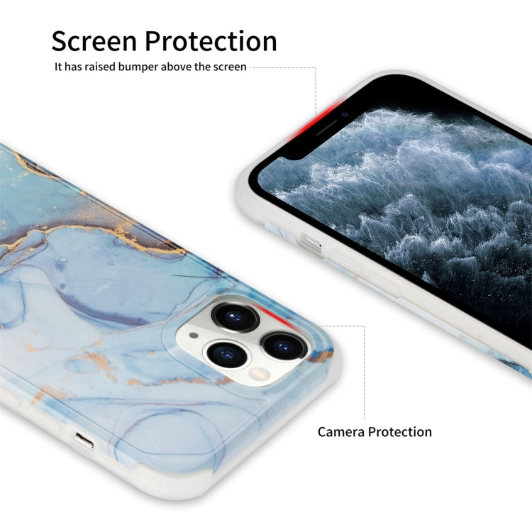 Four Corners Anti-Shattering Flow Gold Marble IMD Phone Back Cover Case, For iPhone 12 Pro Max, For iPhone 12 / 12 Pro, For iPhone 12 mini