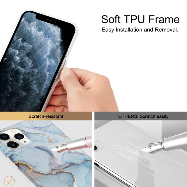 Four Corners Anti-Shattering Flow Gold Marble IMD Phone Back Cover Case, For iPhone 12 Pro Max, For iPhone 12 / 12 Pro, For iPhone 12 mini