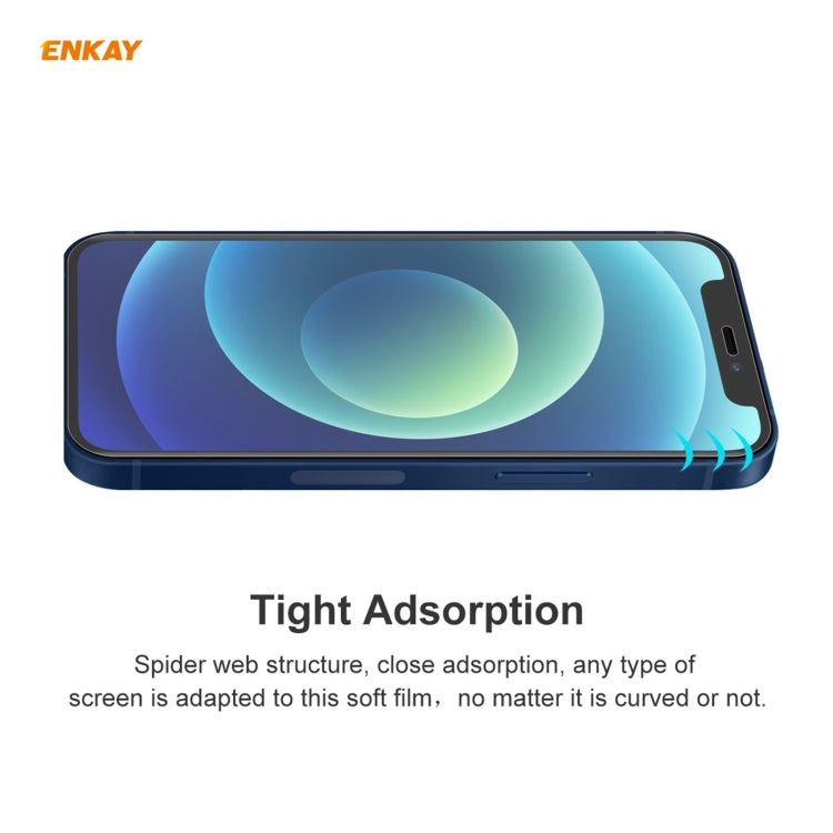 2 PCS ENKAY Hat-Prince 0.1mm 3D Full Screen Protector Explosion-proof Hydrogel Film, For iPhone 12 mini, For iPhone 12 / 12 Pro, For iPhone 12 Pro Max