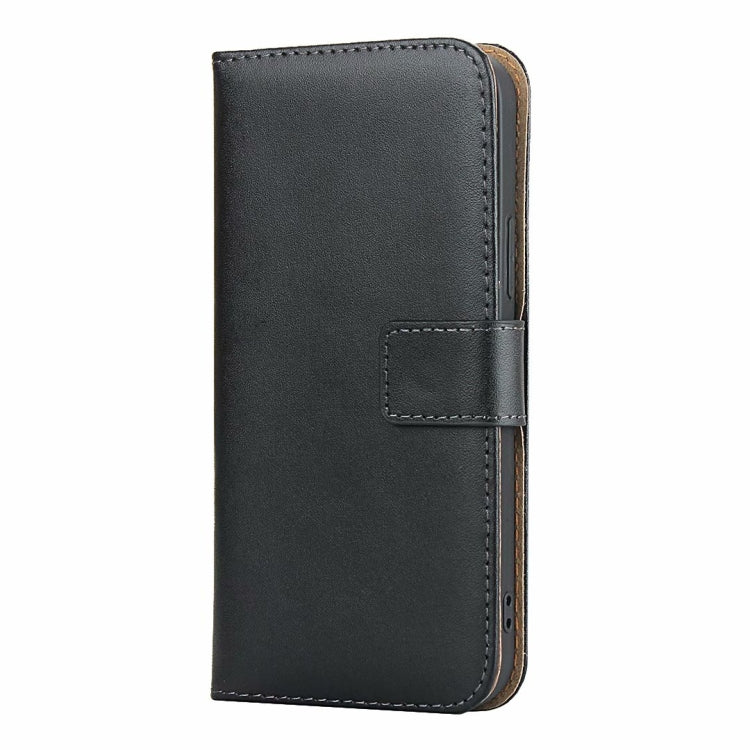 Plain Texture Cowhide Leather Horizontal Flip Case with Magnetic Clasp & Holder & Card Slots & Wallet, For iPhone 12 Pro Max, For iPhone 12 / 12 Pro