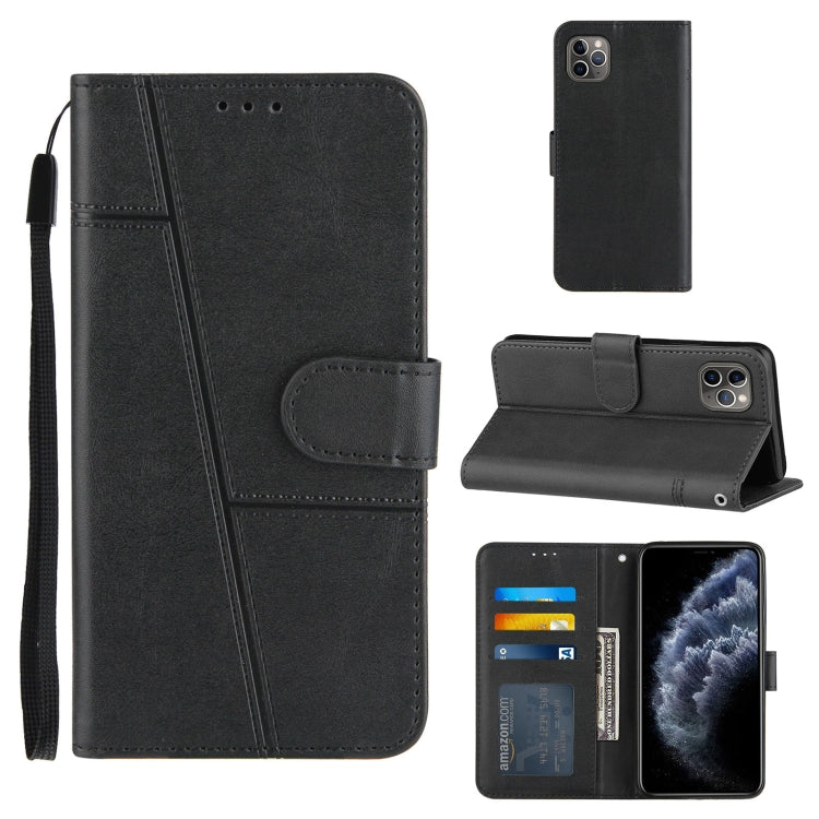 Stitching Calf Texture Buckle Horizontal Flip Leather Case with Holder & Card Slots & Wallet & Lanyard, For iPhone 12 mini, For iPhone 11, For iPhone 11 Pro, For iPhone 11 Pro Max
