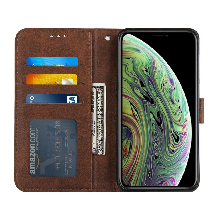 Stitching Calf Texture Buckle Horizontal Flip Leather Case with Holder & Card Slots & Wallet & Lanyard, For iPhone XS / X, For iPhone XR, For iPhone XS Max, For iPhone 6 Plus / 7 Plus / 8 Plus