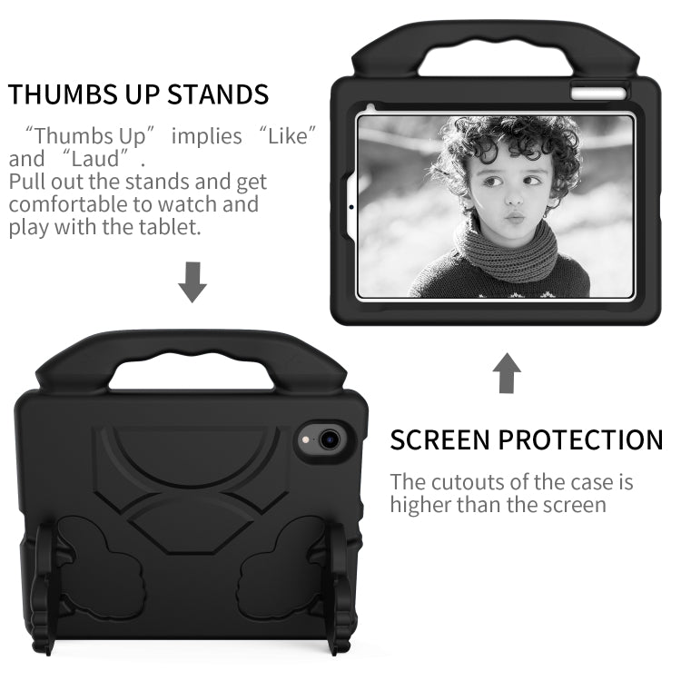 Children EVA Shockproof Tablet Case with Thumb Bracket, For iPad mini 6 / mini 20246, For iPad mini 6 / mini 2024