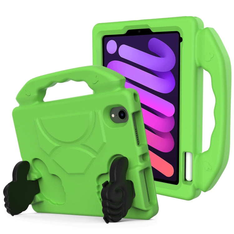 Children EVA Shockproof Tablet Case with Thumb Bracket, For iPad mini 6 / mini 20246, For iPad mini 6 / mini 2024