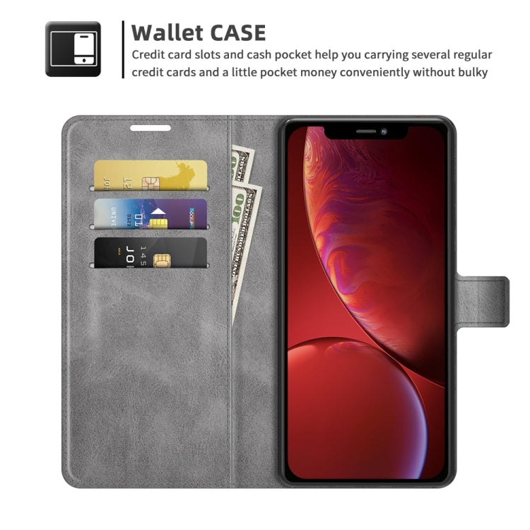 Retro Calf Pattern Buckle Horizontal Flip Leather Case with Holder & Card Slots & Wallet, For iPhone 13