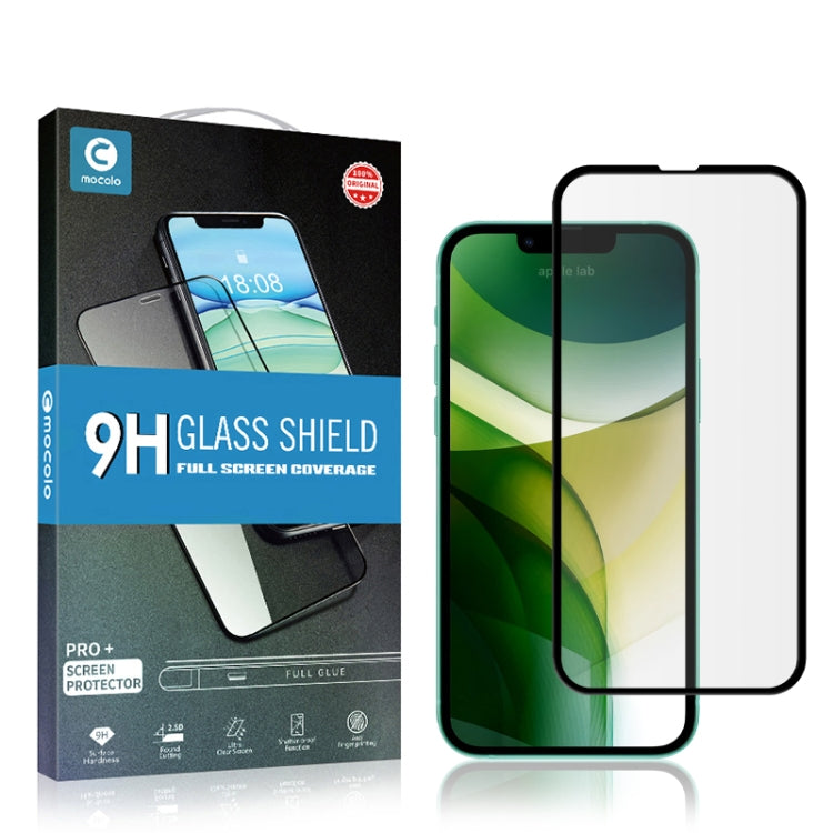 mocolo 0.33mm 9H 2.5D Full Glue Tempered Glass Film, For iPhone 13 mini, For iPhone 13/ 13 Pro, For iPhone 13 Pro Max