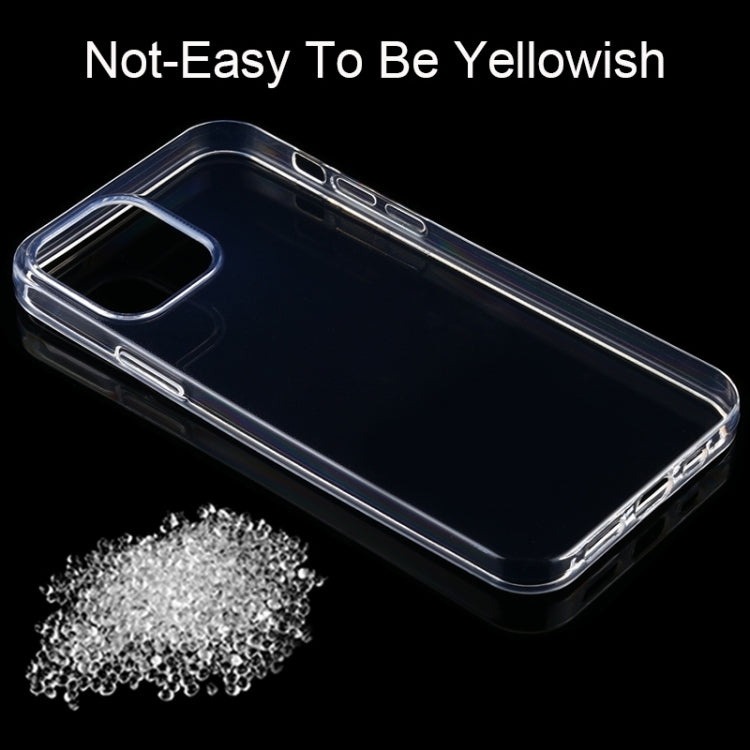 Thickened Non-slip Non-yellowing Transparent TPU Case, For iPhone 13 Pro Max, For iPhone 13 Pro, For iPhone 13, For iPhone 13 mini