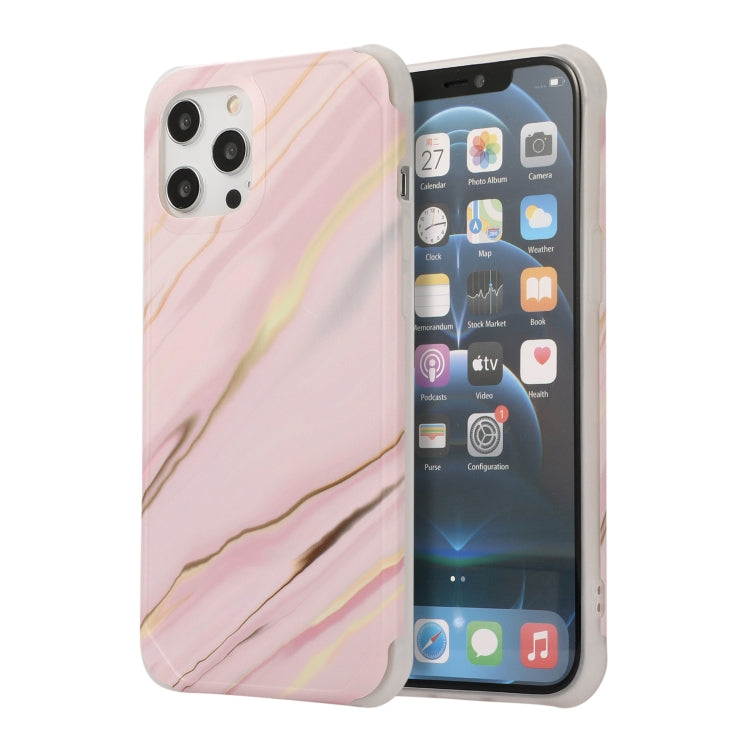 Four Corners Shocproof Flow Gold Marble IMD Back Cover Case, For iPhone 13 Pro Max, For iPhone 13 Pro, For iPhone 13, For iPhone 13 mini