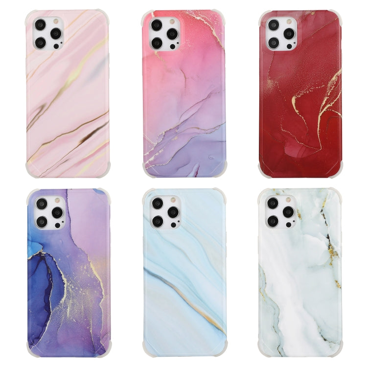 Four Corners Shocproof Flow Gold Marble IMD Back Cover Case, For iPhone 13 Pro Max, For iPhone 13 Pro, For iPhone 13, For iPhone 13 mini