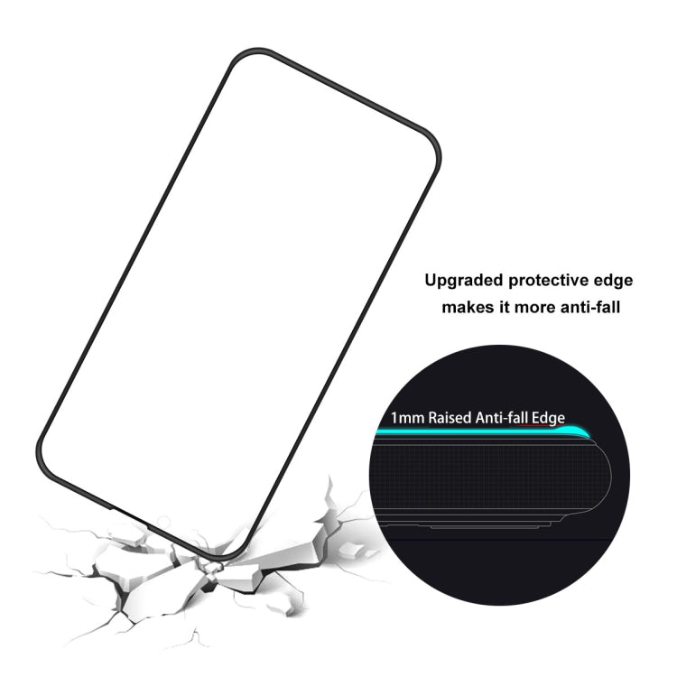 ENKAY Hat-Prince Anti-drop Full Glue Tempered Glass Full Screen Film Anti-fall Protector, For iPhone 13 mini (1 PC), (For iPhone 13 / 13 Pro 1 PC), For iPhone 13 Pro Max(1 PC)