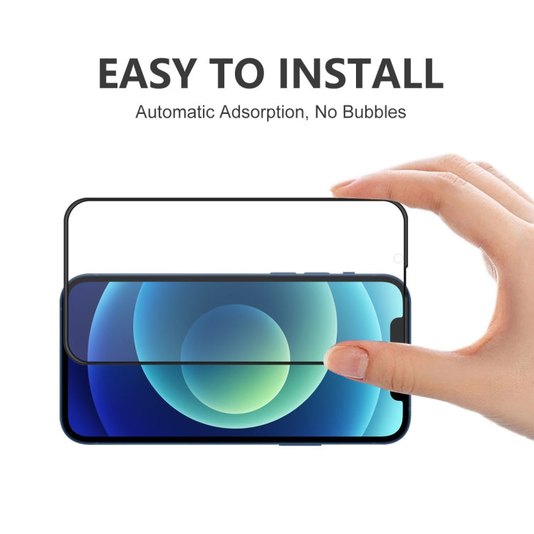 ENKAY Hat-Prince Anti-drop Full Glue Tempered Glass Full Screen Film Anti-fall Protector, For iPhone 13 mini (1 PC), (For iPhone 13 / 13 Pro 1 PC), For iPhone 13 Pro Max(1 PC)