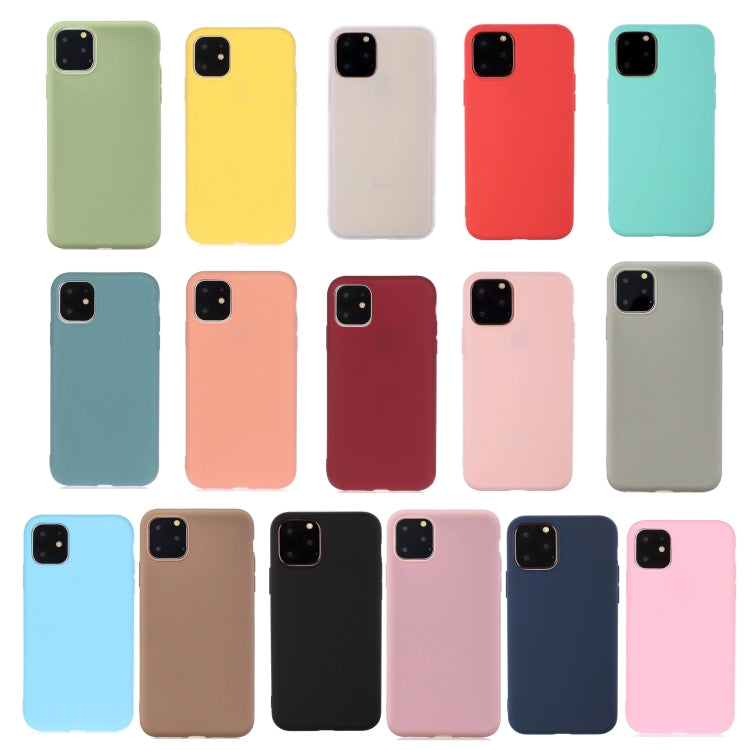 Solid Color Frosted TPU Phone Case, For iPhone 13