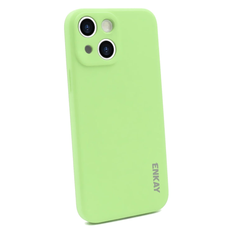 Hat-Prince ENKAY Liquid Silicone Shockproof Protective Case Cover  for iPhone 13, For iPhone 13