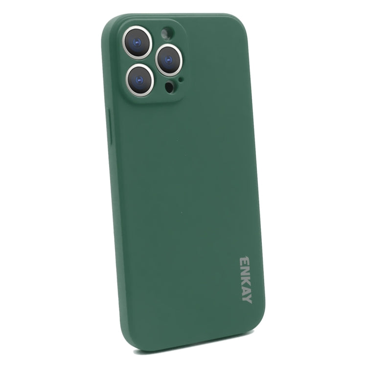Hat-Prince ENKAY Liquid Silicone Shockproof Protective Case Cover for iPhone 13 Pro, For iPhone 13 Pro
