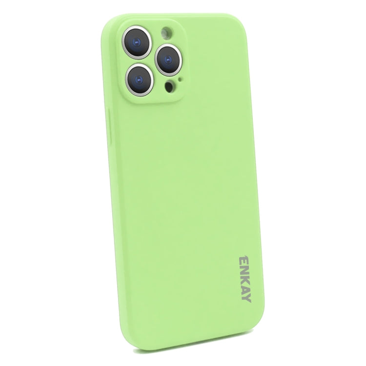 Hat-Prince ENKAY Liquid Silicone Shockproof Protective Case Cover for iPhone 13 Pro, For iPhone 13 Pro