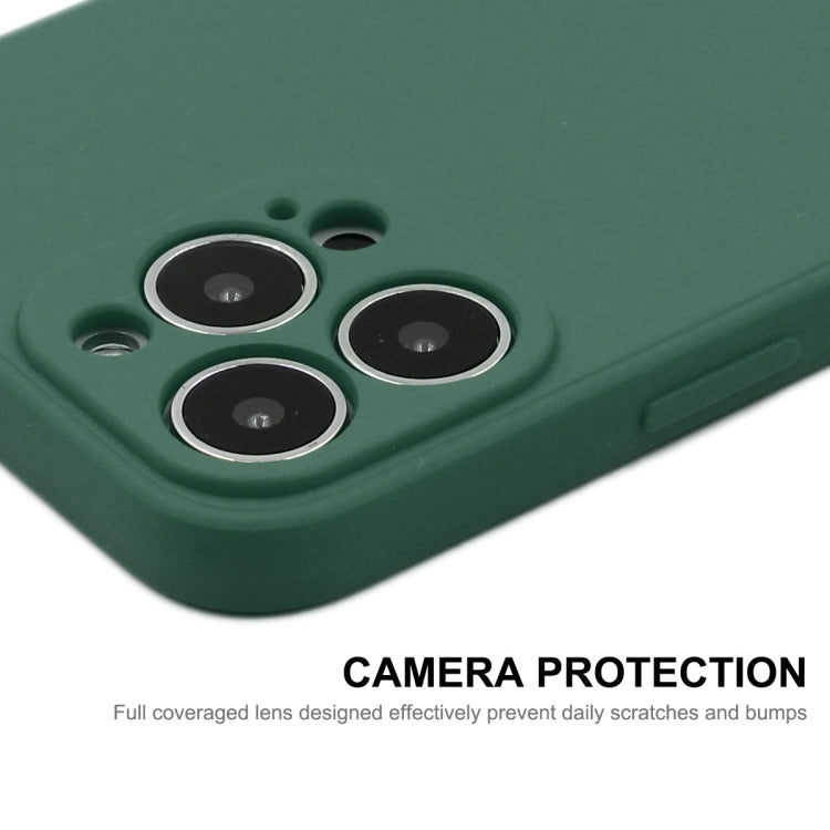 Hat-Prince ENKAY Liquid Silicone Shockproof Protective Case Drop Protection Cover + 9H Tempered Glass Screen Protector for iPhone 13 Pro Max, For iPhone 13 Pro Max
