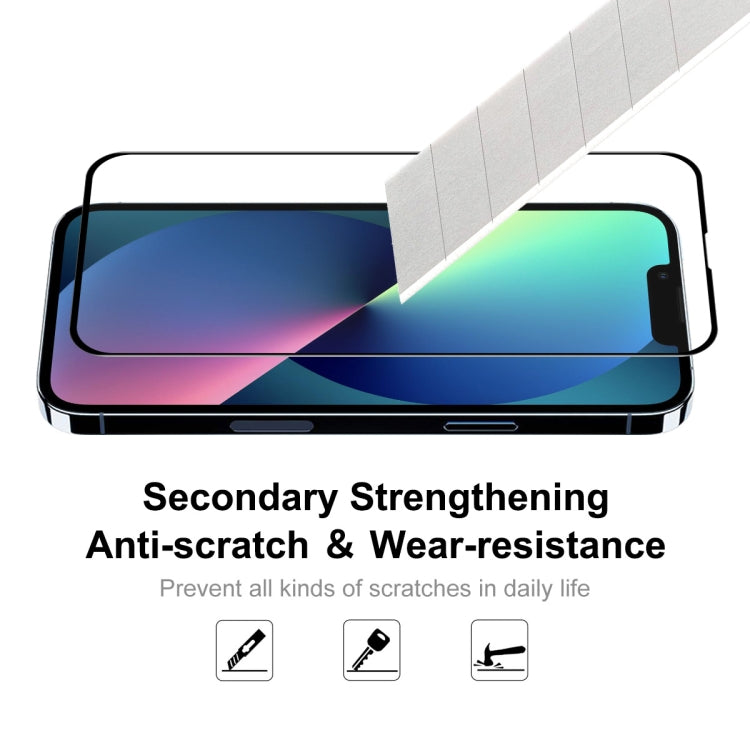 ENKAY Hat-Prince Full Glue Tempered Glass 6D Full Coverage Anti-scratch Protector for iPhone 13 / 13 Pro, 1pcs, 2pcs, 5pcs
