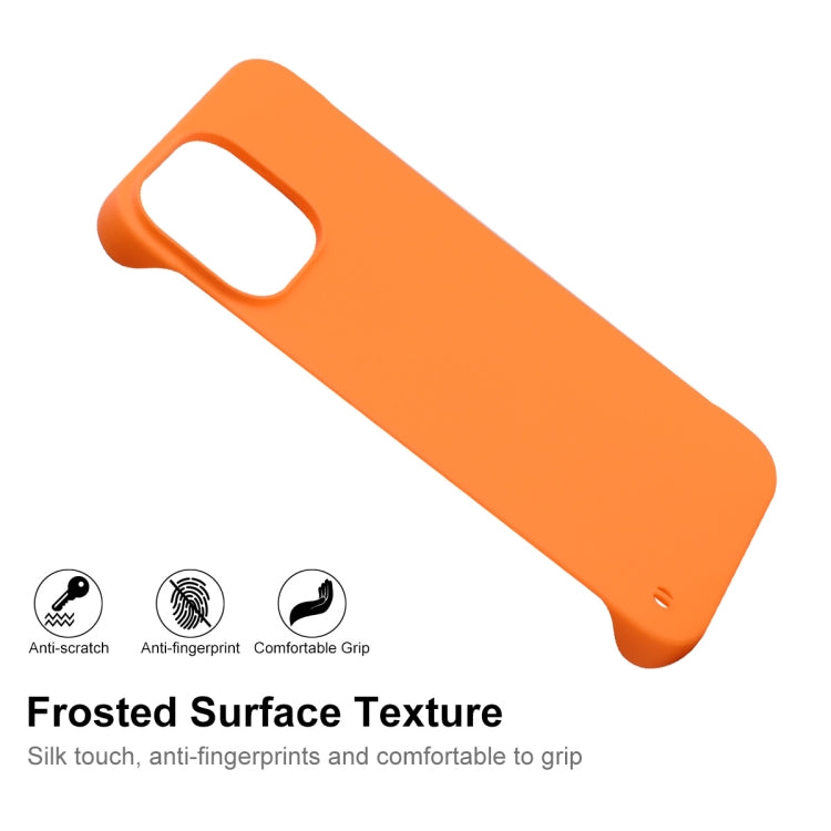 ENKAY Matte Frameless PC Phone Case for iPhone 13, For iPhone 13