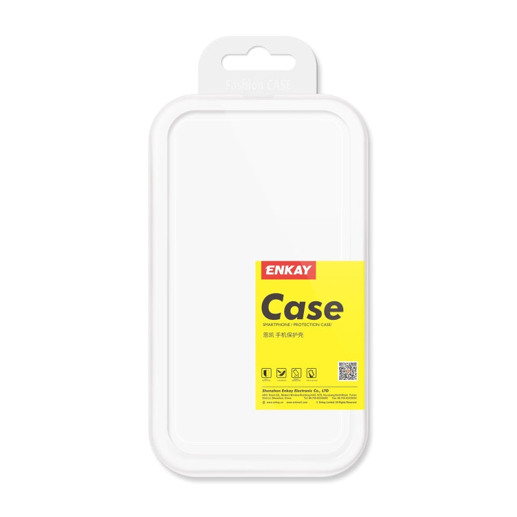 ENKAY Matte Frameless PC Phone Case for iPhone 13, For iPhone 13