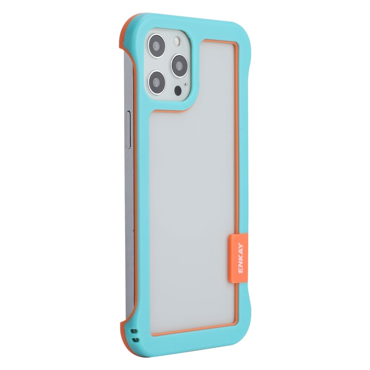 ENKAY Frameless Hollow Shockproof PC Case for iPhone 12 Pro Max, For iPhone 12 Pro Max