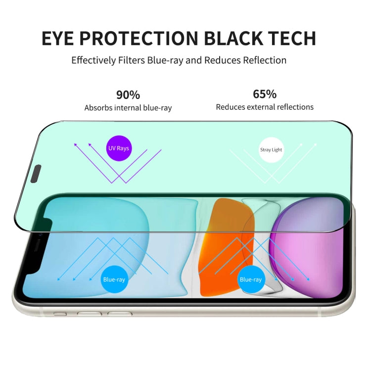 ENKAY Quick Stick Eye-protection Tempered Glass Film, For iPhone 11 Pro / XS / X, For iPhone 11 / XR, For iPhone 11 Pro Max / XS Max