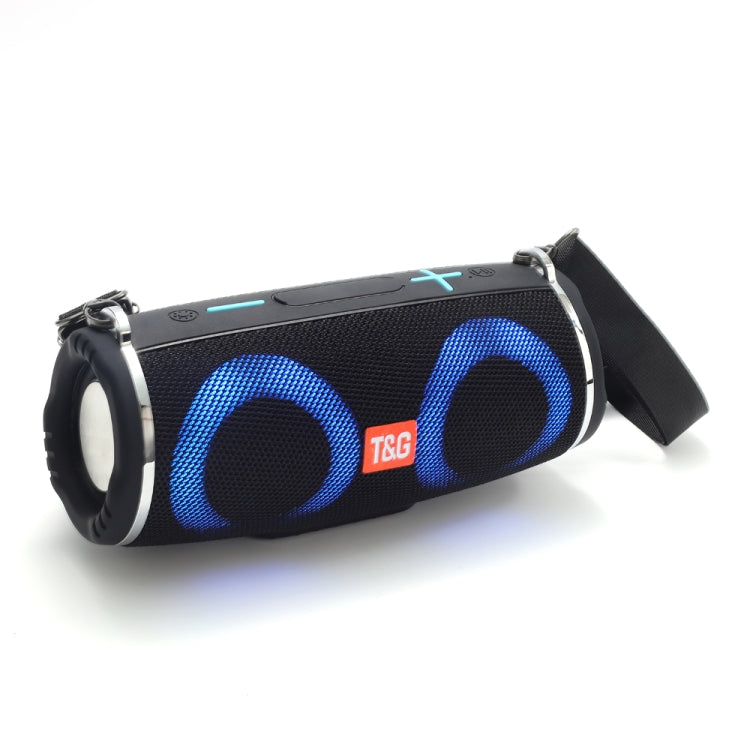T&G TG642 RGB Light Waterproof Portable Bluetooth Speaker Support FM / TF Card, TG642
