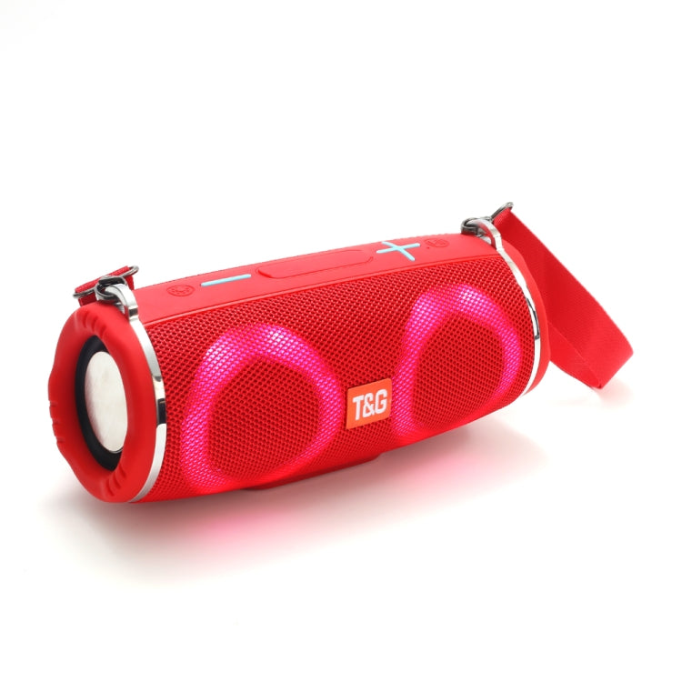 T&G TG642 RGB Light Waterproof Portable Bluetooth Speaker Support FM / TF Card, TG642