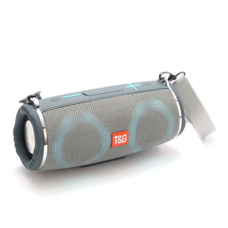T&G TG642 RGB Light Waterproof Portable Bluetooth Speaker Support FM / TF Card, TG642