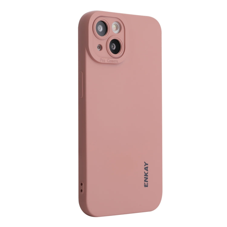 ENKAY Liquid Silicone Phone Case for iPhone 13, For iPhone 13