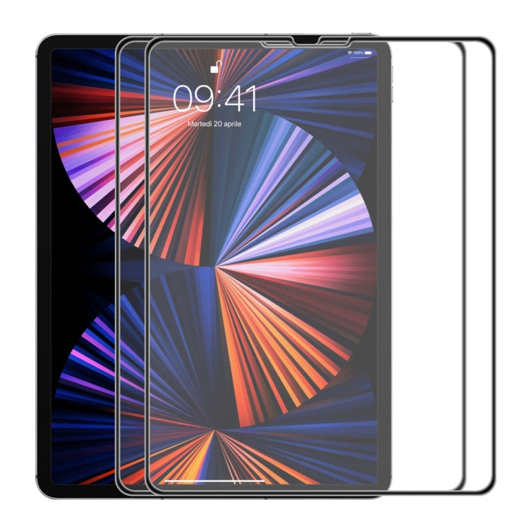 ENKAY Hat-Prince Full Glue Tempered Glass Full Film For iPad Pro 11 2021 / 2020 / 2018 / Air 10.9 2022 / 2020, 1 PCS, 2 PCS