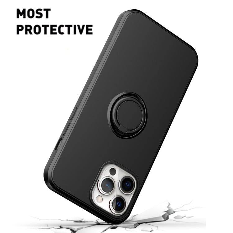 Ring Kickstand Silicone Phone Case, For iPhone 14