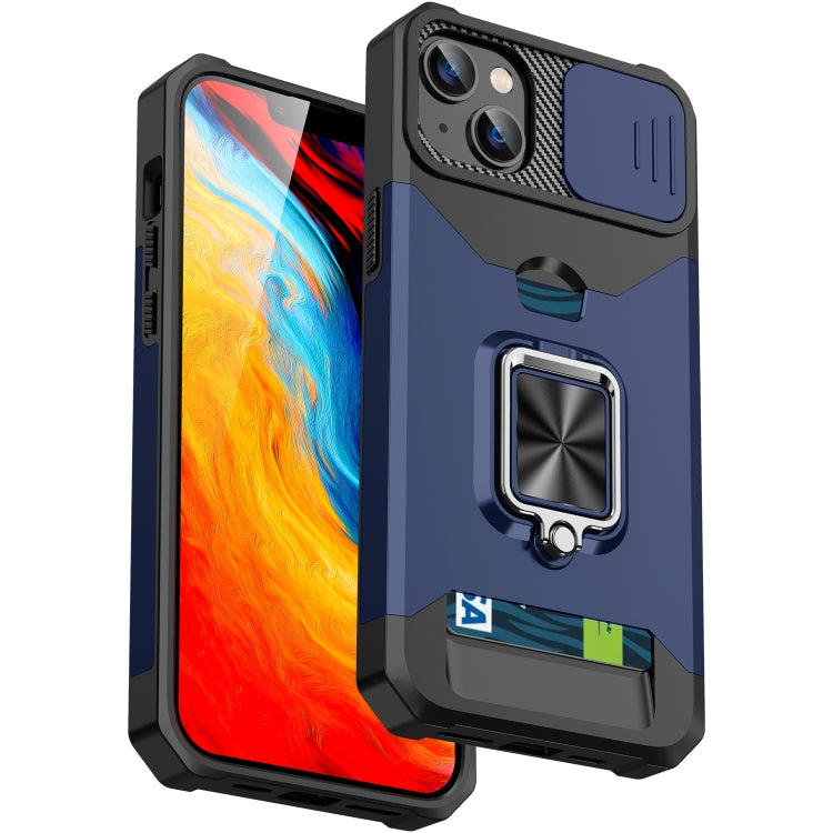 Sliding Camshield Card Phone Case, For iPhone 14, For iPhone 14 Pro, For iPhone 14 Pro Max