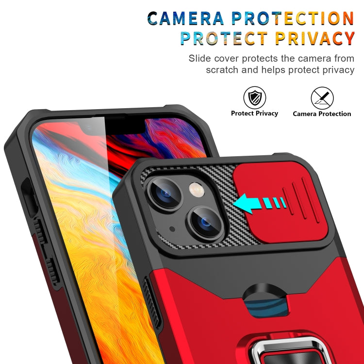 Sliding Camshield Card Phone Case, For iPhone 14, For iPhone 14 Pro, For iPhone 14 Pro Max
