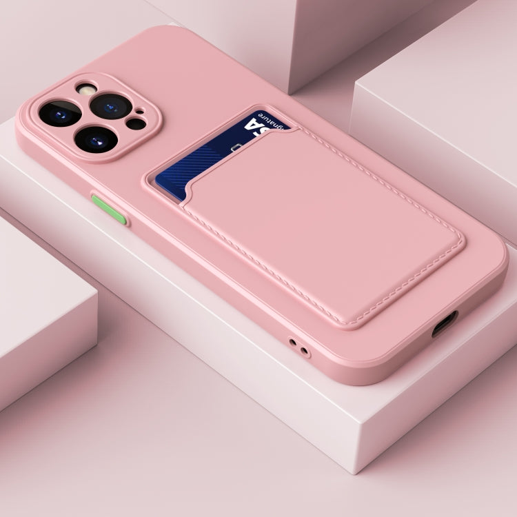 Skin Feel Card Color Button TPU Case, For iPhone 14, For iPhone 14 Plus