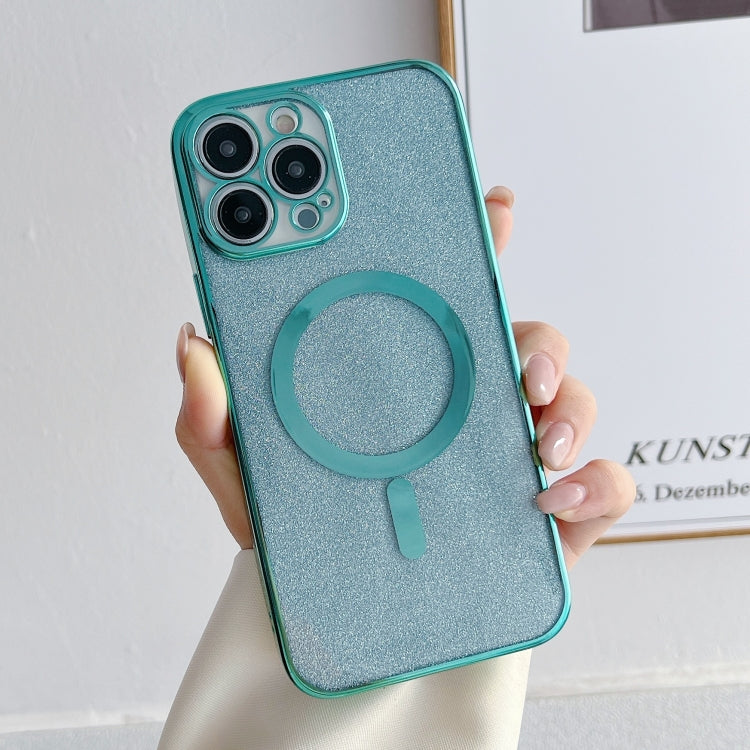 Plating Magsafe Glitter Phone Case, For iPhone 14, For iPhone 14 Pro