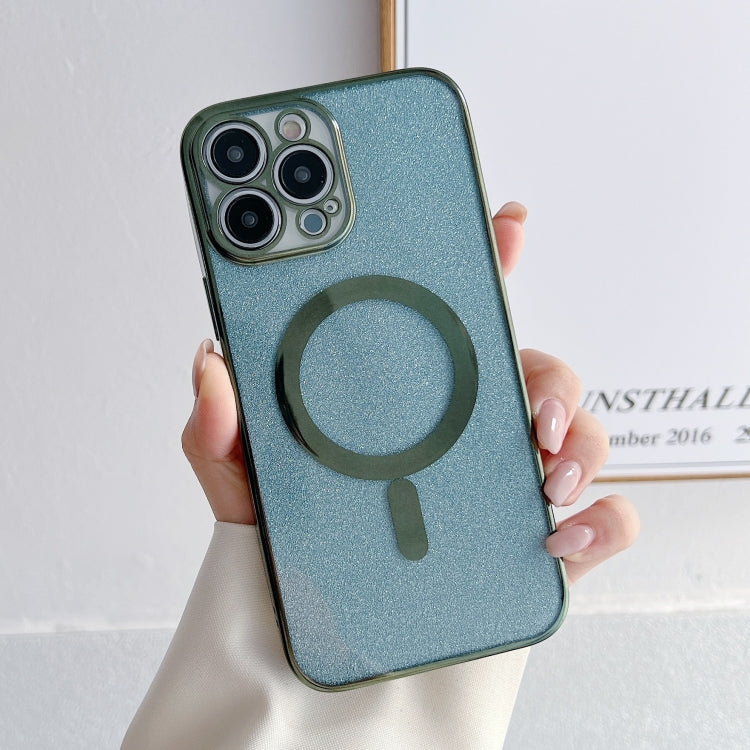 Plating Magsafe Glitter Phone Case, For iPhone 14, For iPhone 14 Pro