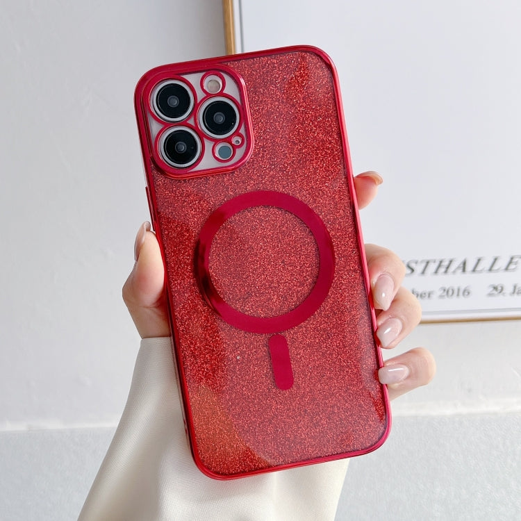 Plating Magsafe Glitter Phone Case, For iPhone14 Pro Max, For iPhone 14 Plus