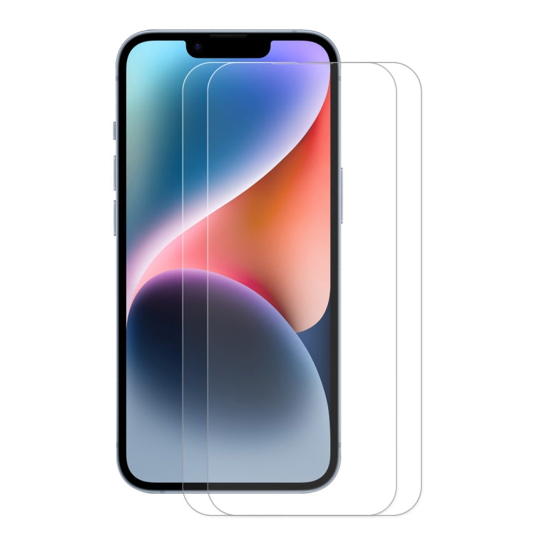For iPhone 16e / 14 / 13 / 13 Pro ENKAY 0.26mm 9H 2.5D Tempered Glass Film, For iPhone 16e / 14 / 13 / 13 Pro (1 PC), For iPhone 16e / 14 / 13 / 13 Pro (2pcs), For iPhone 16e / 14 / 13 / 13 Pro (5pcs), For iPhone 16e / 14 / 13 / 13 Pro (10pcs)